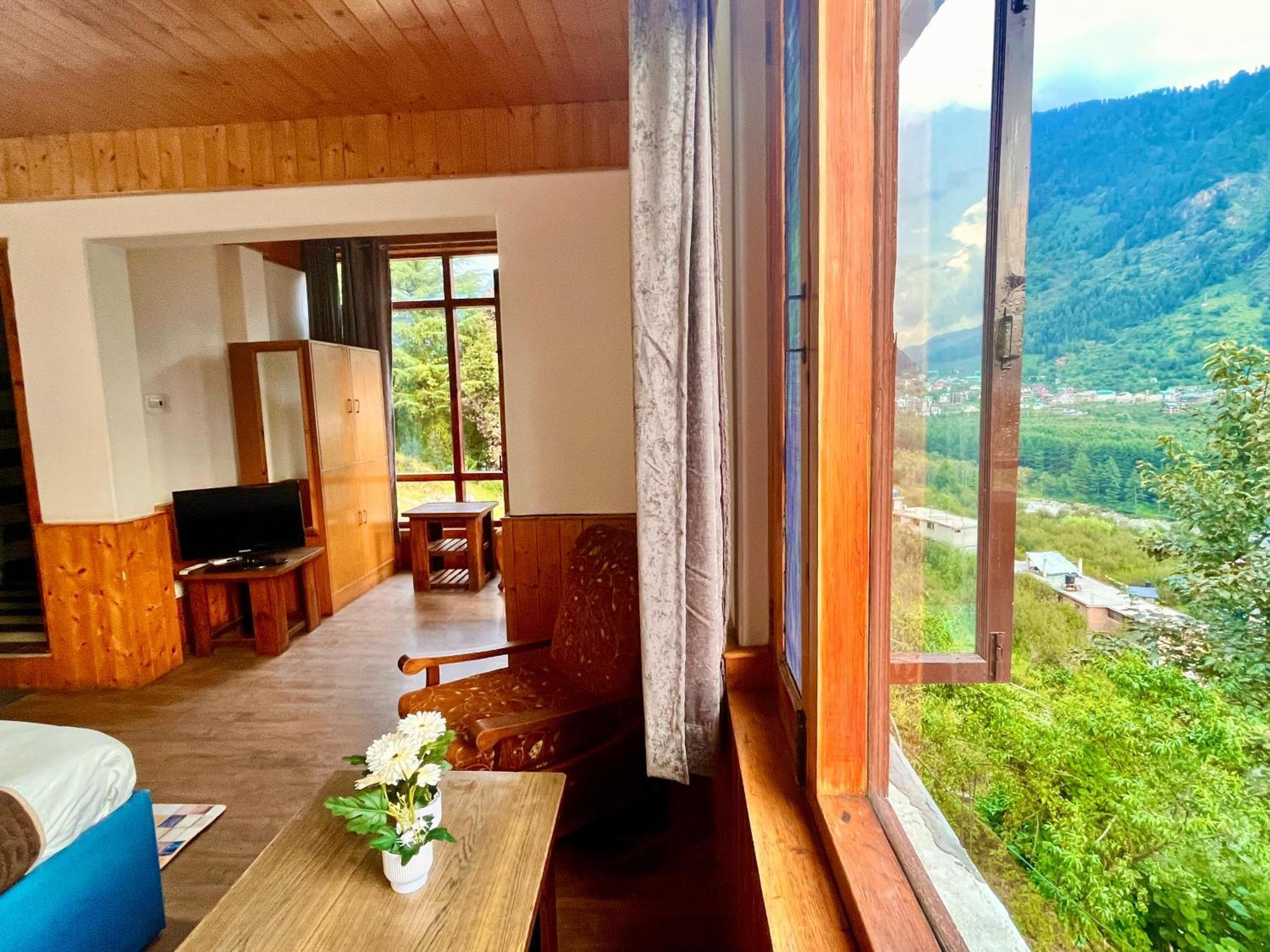 Himalayan River Mountain View 2 Bedrooms Cottage, Manali Εξωτερικό φωτογραφία
